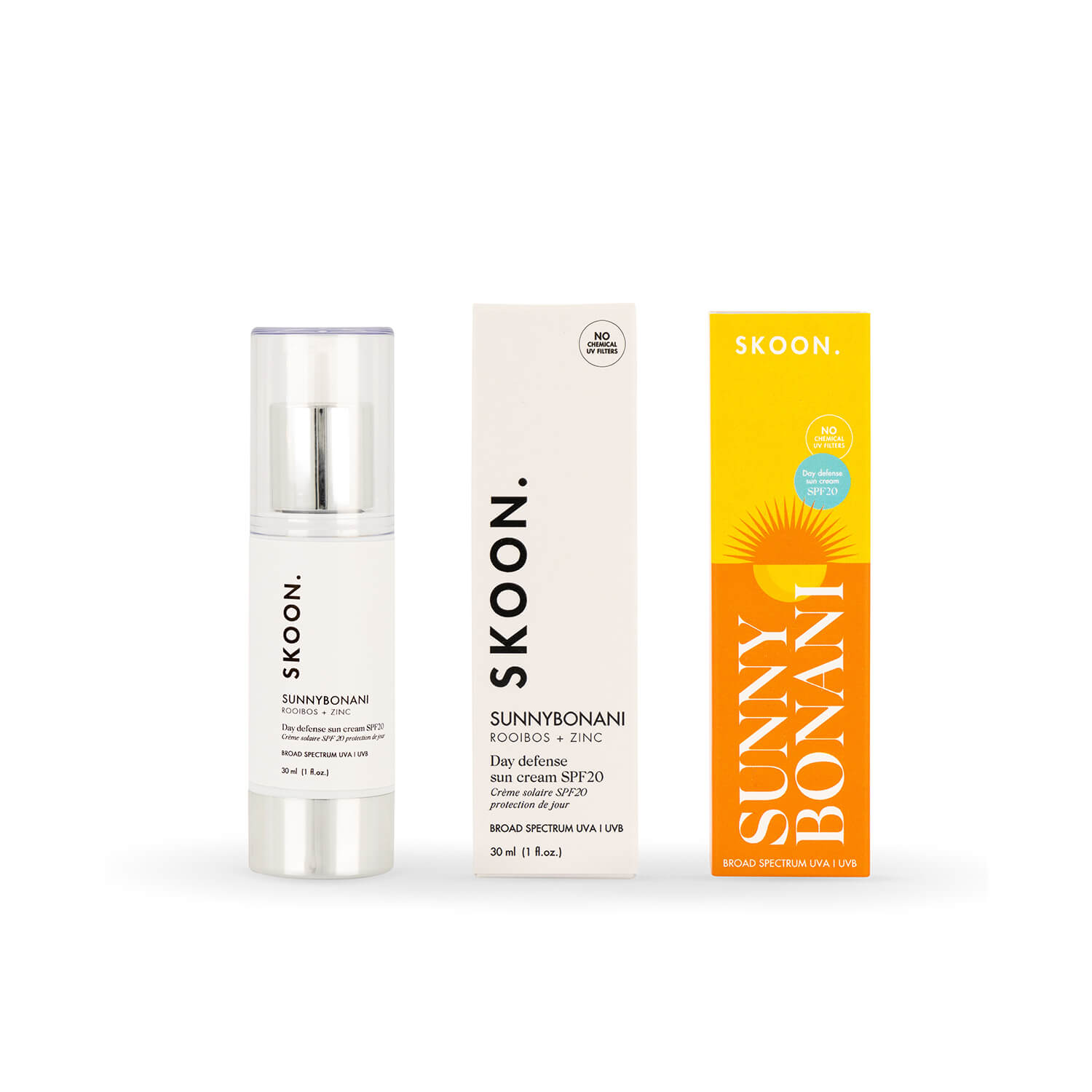 SKOON. SUNNYBONANI Day Defence Sun Cream SPF20